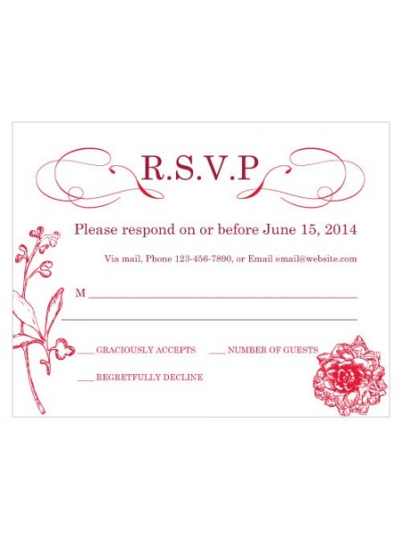 Francese stravagante RSVP