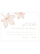 Autunno foglia RSVP