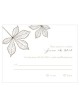 Autunno foglia RSVP