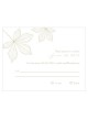 Autunno foglia RSVP