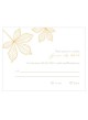 Autunno foglia RSVP