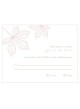 Autunno foglia RSVP