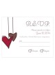 Cuore stringhe RSVP