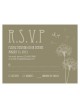 Dente di leone auguri RSVP