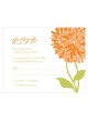 Zinnia Bloom RSVP