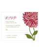 Zinnia Bloom RSVP