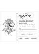 Fantasioso monogramma RSVP