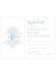 Fantasioso monogramma RSVP