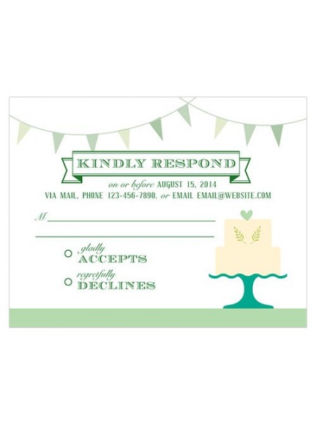Homespun fascino RSVP