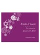 Stampa invernale Salva la data card