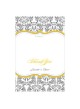 Love Bird Damask Grazie card