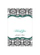 Love Bird Damask Grazie card