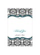 Love Bird Damask Grazie card