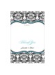Love Bird Damask Grazie card