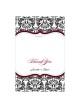 Love Bird Damask Grazie card