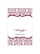 Love Bird Damask Grazie card