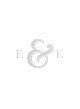 Monogramma Semplicità Biglietto di ringraziamento con piega - E commerciale semplice