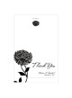 Zinnia Bloom Grazie card