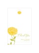 Zinnia Bloom Grazie card