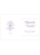 Fantastico monogramma grazie card