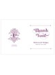 Fantastico monogramma grazie card