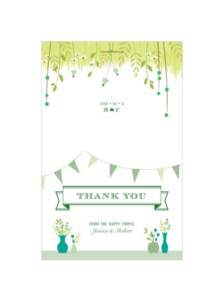 Fascino Homespun Grazie card