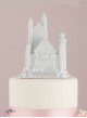 Cake topper castello fiaba