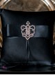 Cuscino portafedi corona gioiello