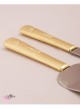 set taglio torta Venezia oro