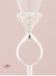 flute champagne diamante