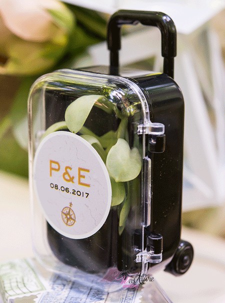 Mini trolley segnaposto