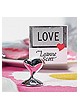 segnaposto cuore metallo
