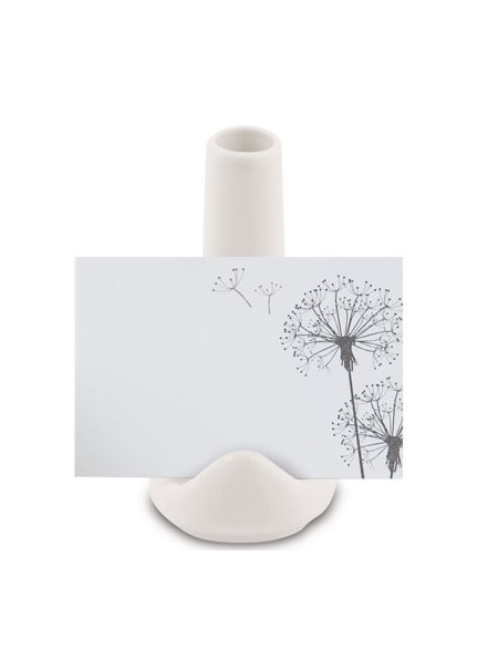 Vasetto bianco segnaposto