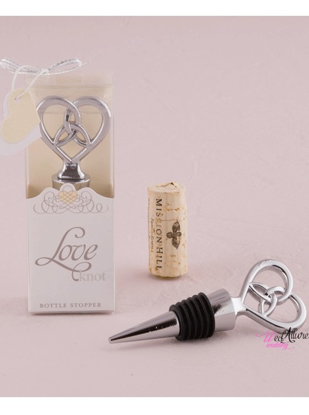 Tappo bottiglia cuore Nodo d'amore