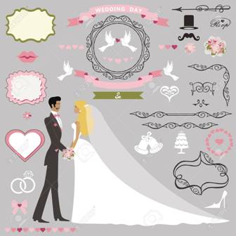 kit matrimonio a tema