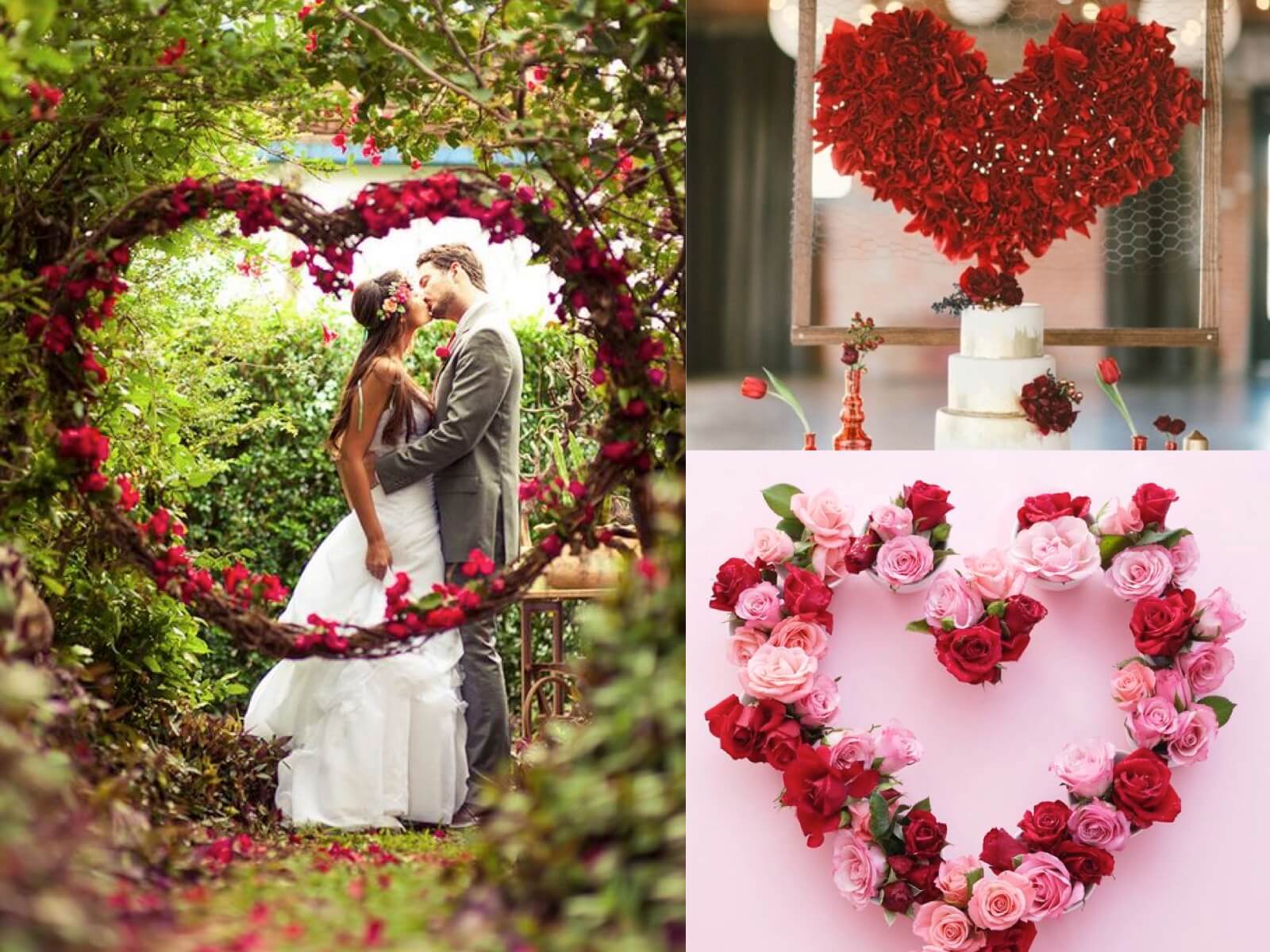 Howaf San Valentino Decorazione 5M Cuori Rosso Ghirlanda Matrimonio Striscioni Feltro per Festa di Nozze San Valentino Decorazioni da Appendere Matrimonio 