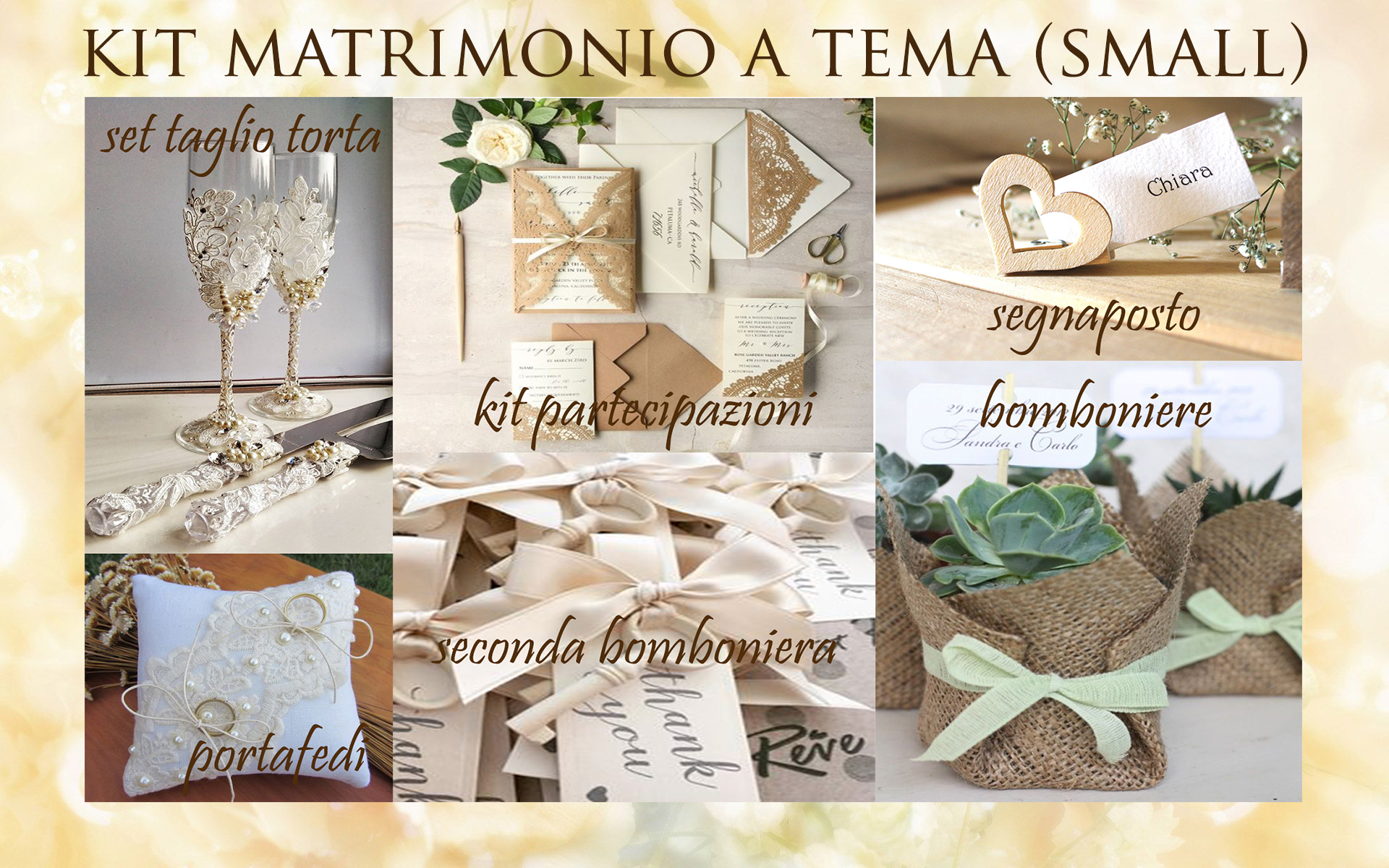 kit tema matrimonio small