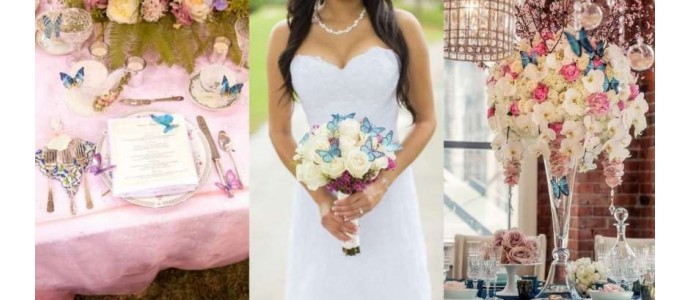 Matrimonio a tema farfalla